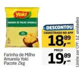 Tenda Atacado Farinha de Milho Amarela Yoki oferta