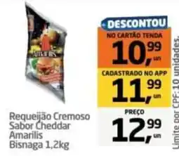 Tenda Atacado Requeijão Cremoso Sabor Cheddar Amarilis oferta