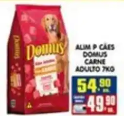 Higa's Supermercado Alimento para cães domus carne adulto 7kg oferta