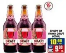 Higa's Supermercado Chopp de vinho draft oferta