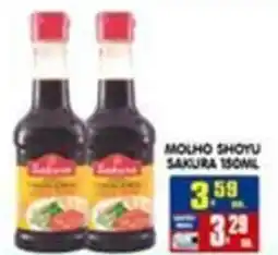 Higa's Supermercado molho shoyu sakura oferta