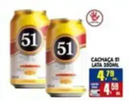 Higa's Supermercado Cachaça 51 oferta