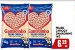 Higa's Supermercado Gamadinho feijão carioca oferta