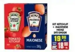Higa's Supermercado kit ketchup + maionese heinz oferta