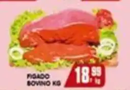 Higa's Supermercado Figado bovino kg oferta