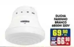 Higa's Supermercado Ducha famininho branco oferta