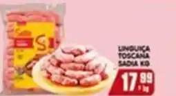 Higa's Supermercado Linguiça Toscana Sadia Kd oferta
