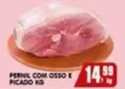Higa's Supermercado Pernil com osso e picado kg oferta