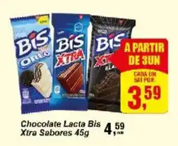 Negreiros Chocolate Lacta Bis Xtra Sabores oferta