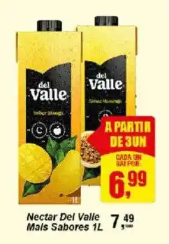Negreiros Nectar Del Valle Maís Sabores 1L oferta