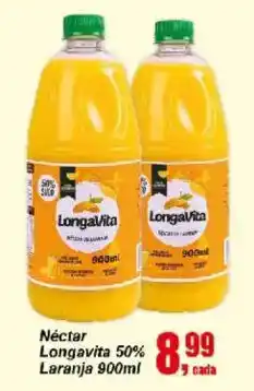 Negreiros Néctar longavita 50% laranja oferta