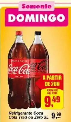 Negreiros Refrigerante Coca Cola Trad ou Zero oferta