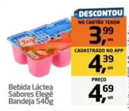 Tenda Atacado Bebida Láctea Sabores Elegê oferta