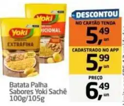 Tenda Atacado Batata Palha Sabores Yoki Sachê oferta