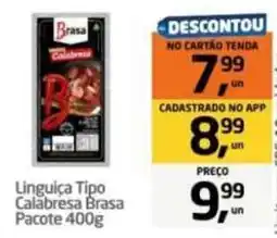 Tenda Atacado Linguiça Tipo Calabresa Brasa oferta