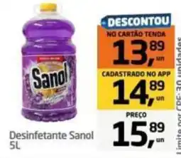 Tenda Atacado Desinfetante Sanol oferta