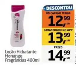 Tenda Atacado Loção Hidratante Monange Fragrâncias oferta
