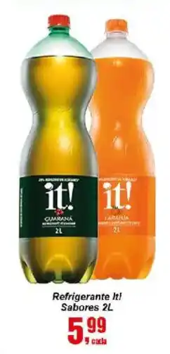 Negreiros Refrigerante it! Sabores 2L oferta