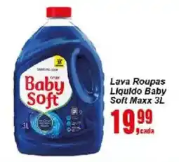 Negreiros Lava Roupas Líquido Baby Soft Maxx oferta