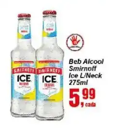 Negreiros Beb Alcool Smirnoff Ice L/Neck oferta