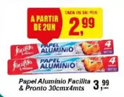 Negreiros Papel alumínio facilita & pronto oferta