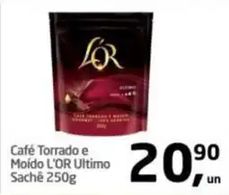 Tenda Atacado Café Torrado e Moido L'OR Ultimo Sachê oferta