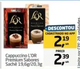 Tenda Atacado Cappuccino l'or premium sabores oferta