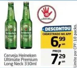 Tenda Atacado Cerveja Heineken Ultimate Premium Long Neck oferta
