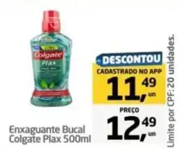 Tenda Atacado Enxaguante Bucal Colgate Plax oferta