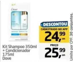 Tenda Atacado Kit Shampoo + Condicionador Dove oferta