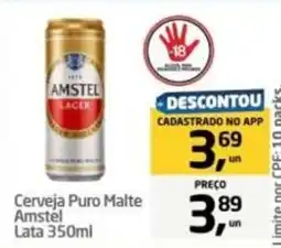 Tenda Atacado Cerveja Puro Malte Amstel oferta