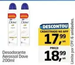 Tenda Atacado Desodorante Aerossol Dove oferta
