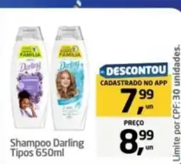 Tenda Atacado Shampoo darling tipos oferta