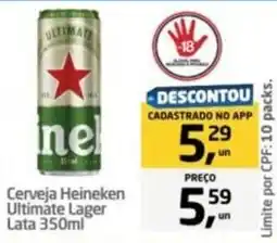 Tenda Atacado Cerveja Heineken Ultimate Lager oferta