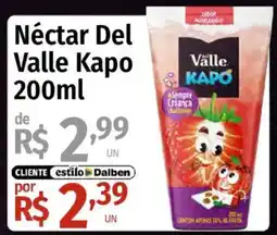 Supermercado Dalben Néctar Del Valle Kapo oferta