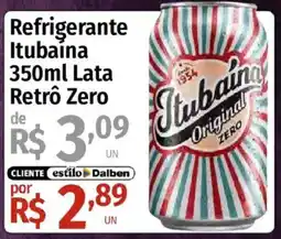 Supermercado Dalben Refrigerante Itubaina Retrô Zero oferta
