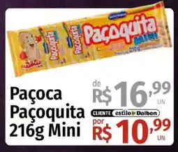 Supermercado Dalben Paçoca Paçoquita Mini oferta