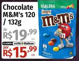 Supermercado Dalben Chocolate m&m's oferta