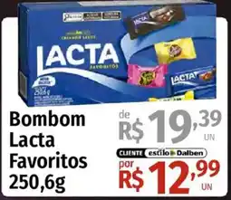Supermercado Dalben Bombom lacta favoritos oferta