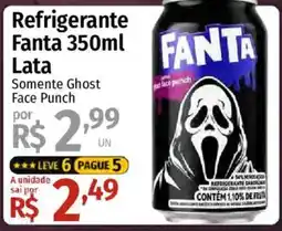 Supermercado Dalben Refrigerante Fanta Lata Somente Ghost Face Punch oferta