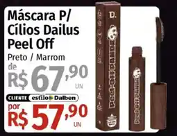 Supermercado Dalben Máscara P/ Cílios Dailus Peel Off oferta