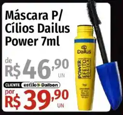 Supermercado Dalben Máscara P/ Cílios Dailus Power oferta
