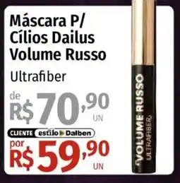 Supermercado Dalben Máscara P/ Cílios Dailus Volume Russo Ultrafiber oferta