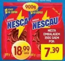 Supermercados Guanabara Nescau oferta