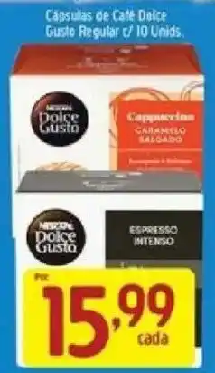 Supermercados Guanabara Cápsulas de Café Dolce Gusto Regular c/ 10 Unids. oferta