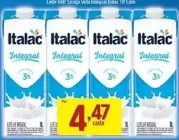 Supermercados Guanabara Leite uht longa vida integral italac oferta