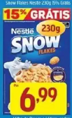 Supermercados Guanabara Nestle snow flakes oferta