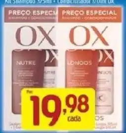 Supermercados Guanabara Shampoo e condicionador ox oferta