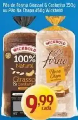 Supermercados Guanabara Pão de Forma Girassol & Castanha oferta