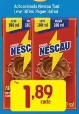 Supermercados Guanabara Achocolatado Nescau Trad. oferta